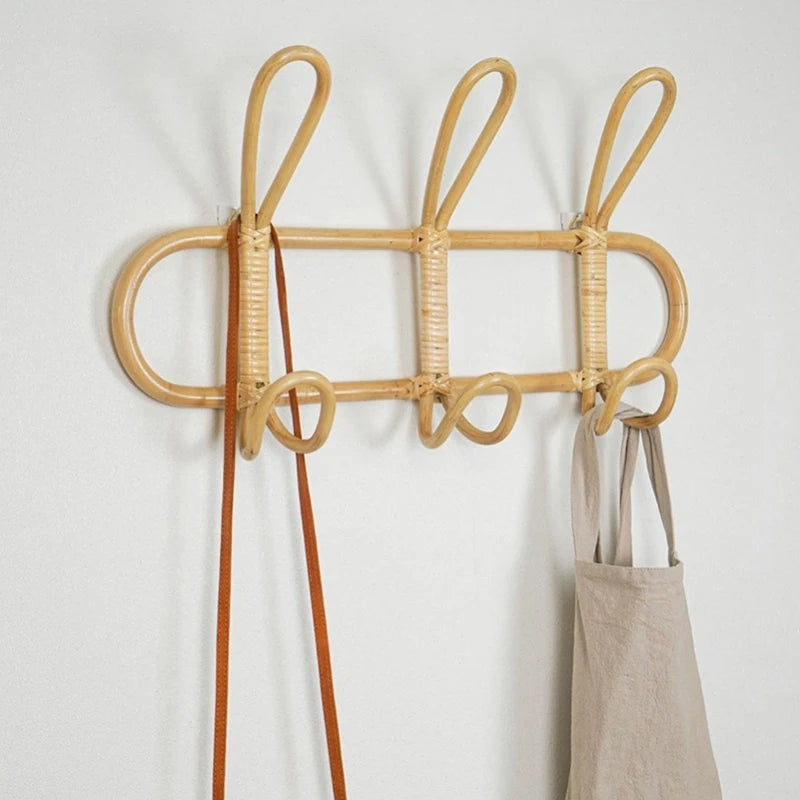 Clothing Hook Rattan